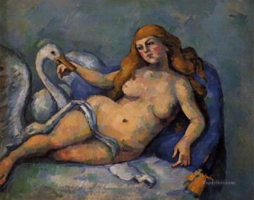Leda y el cisne Paul Cézanne Pinturas al óleo